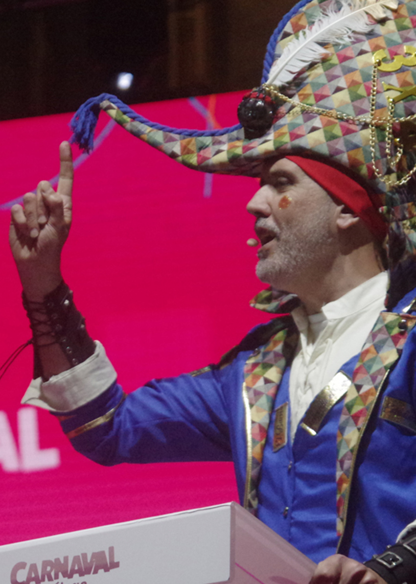 Pregón del Carnaval: Jesús Gutiérrez