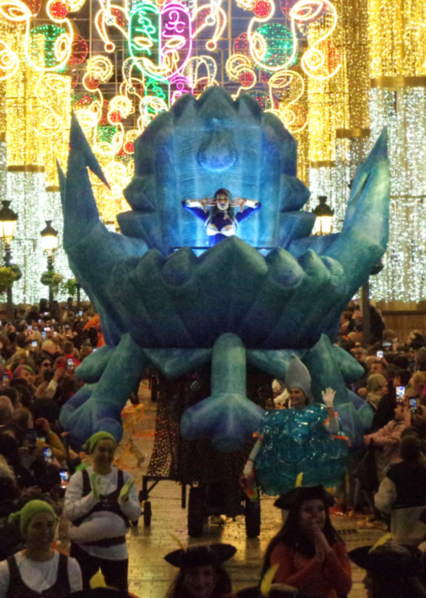 Gran desfile del Carnaval de Málaga